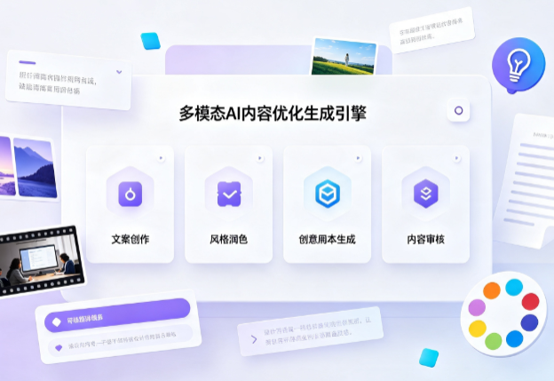 青羊区AI智能内容优化创新 多模态生成技术丰富数字内容创作生态
