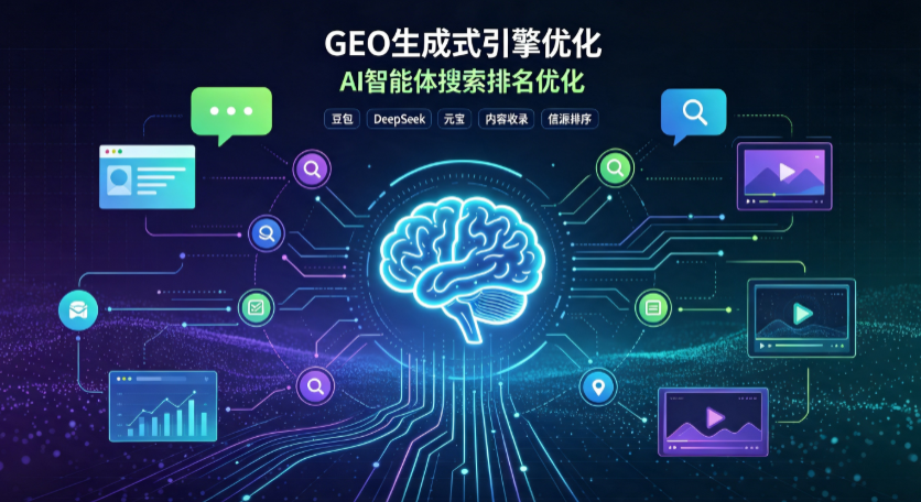 青羊区GEO 浪潮来袭：生成式引擎优化崛起，创作者争抢豆包、DeepSeek、元宝智能体流量入口